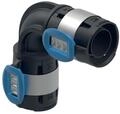 Geberit FlowFit Bogen 90&deg; PPSU d20 DN 15, Pressfitting mit Pressindikator und