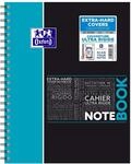 Oxford Notebook A4 Studium Hardcover Collegeblock liniert, 80 Blatt - Zufallsfarbe,