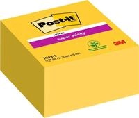 Post-it Super Sticky Notes W&uuml;rfel, 350 Blatt, 76 mm x 76 mm, Gelb