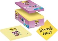 Post-it Super Sticky Notes, 14 + 2 Bl&ouml;cke (1440 Blatt), 127 mm x 76 mm