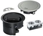 Installationsdose R02, 2xSCHUKO Keystone HAGER BSR02D01