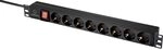 Renkforce RF-4604248 19 Zoll Netzwerkschrank-Steckdosenleiste 1 HE