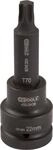 KS Tools 450.0442 3/4" Kraft-Bit-Stecknuss TX, lang, T70