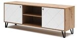 Vicco Lowboard Nizza, Artisan-Eiche, 150 x 55.2 cm