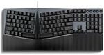 Perixx PERIBOARD-535BR Kabelgebundene ergonomische mechanische Geteilte Tastatur,