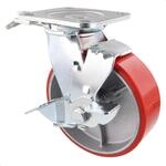 WAGNER Profi Schwerlastrolle - DIRECTION LOCK 3in1 - Lenkrolle & Bockrolle,