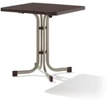 Sieger 231/C-M Boulevard-Klapptisch mit mecalit-Pro-Platte 70 x 70 cm,