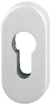 HOPPE 2906691 Innenrosette zu Sicherheitsrosette PZ, oval, Aluminium silber...