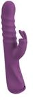 JAVIDA Rabbit Vibe - sto&szlig;ender Rabbitvibrator, mit 10 Vibrationsmodi, in der prallen