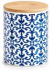 Zeller 19818 Vorratsdose "Marokko", 600 ml, Keramik, blau/wei&szlig;, ca. &Oslash; 9,5 x...