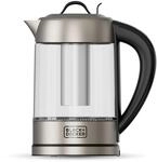 Black+Decker - Elektrischer Wasserkocher BXKE2205E | 2200W | 1,7L Glasbeh&auml;lter 
