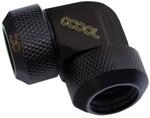 Alphacool Eiszapfen 13mm HardTube Anschraubt&uuml;lle 90&deg; L-Verbinder Acryl-