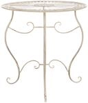 CLP Eisentisch Indra | Metalltisch im nostalgischen Design f&uuml;r Garten & Balkon 
