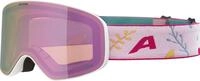 ALPINA FERNIE Q-LITE - Verspiegelte Skibrille f&uuml;r Kinder, Kontrastverst&auml;rkende &