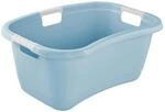 keeeper Ergonomische W&auml;schewanne, Anti-Rutsch-Softgriffe, 50 l, Janne, Nordic Blue
