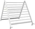 vidaXL W&auml;schest&auml;nder f&uuml;r Badewanne Ausziehbar 53-90 cm Aluminium