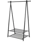 SONGMICS Kleiderst&auml;nder, Garderobenst&auml;nder, Garderobe, 2 Ablagen f&uuml;r Schuhe und