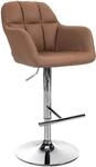 CLP Barhocker Natoma Kunstleder I 360&deg; Drehbar, Metallgestell...