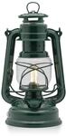 Feuerhand Baby Special 276 LED Laterne Moosgr&uuml;n - Dimmbare Tischleuchte 