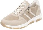 Remonte Damen Sneaker Low-Top D1S04-60 Weite Normal Reissverschluss Kunstleder beige