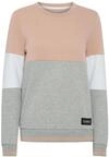 OXMO OXOmaya Damen Sweatshirt Pullover Sweater mit Rundhalsausschnitt,...