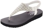 Skechers Damen Meditation Sweet Rock, Weiss/opulenter Garten, 39 EU