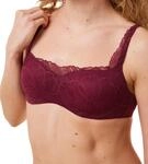 Triumph Damen Body Make-Up Illusion Lace Balconette Bra, Woodrose, 75D