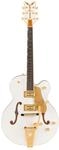 Gretsch Professional Collection Falcon Hollow Body Bigsby White - Halbakustik Gitarre