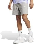 adidas Men's All SZN French Terry Shorts, medium Grey Heather, S