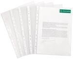 Exacompta 5000E 100er Pack Klarsichth&uuml;llen 60&mu; Standard, F&uuml;r DIN A4 transparent