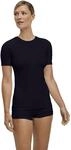FALKE Damen Baselayer-Shirt Warm Round Neck W S/s Ts Funktionsmaterial