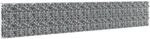 vidaXL Gabionen Wand mit Deckel 600x30x100cm Steingabionen Gabione Steinkorb