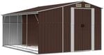 vidaXL Ger&auml;tehaus, Gartenhaus mit Schr&auml;gdach Griffe, Gartenschuppen Schuppen...