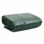 vidaXL Abdeckplane Gr&uuml;n 3,5x5 m 650 g/m&sup2;