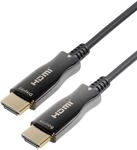 MAXTRACK aktives HDMI&reg; Glasfaser Kabel mit Ethernet C508-10ML - HDMI 2.0, 4K UHD,
