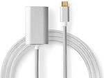 Nedis CCTB64680AL20 c&acirc;ble vid&eacute;o et adaptateur 2 m HDMI Type A (Standard) USB...