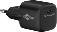goobay 65403 USB-C PD (Power Delivery) Nano Schnellladeger&auml;t 20W,