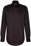 Seidensticker Herren Business Hemd, Schwarz, 45 EU
