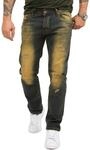Rock Creek Herren Jeans Dirty Wash RC-329 [W33 L34]