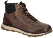 s.Oliver Herren Stiefel zum Schn&uuml;ren mit Rei&szlig;verschluss Gef&uuml;ttert, Braun (Cognac),