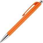 Caran d'Ache 888.030 Druckkugelschreiber INFINITE, Orange, 1 St&uuml;ck (1er Pack)