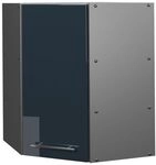 Vicco Eckh&auml;ngeschrank Fame-Line, Dunkelblau Hochglanz, 57 cm