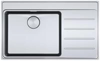 Franke Mythos MYX 211-86 A - 127.0642.074 Edelstahlsp&uuml;le geb&uuml;rstet