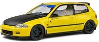 Solido Honda Civic EG6 (1991, gelb) &ndash; Hochwertiges Diecast Modellauto im Ma&szlig;stab