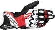 Alpinestars Gp Plus R V3 Motorrad Handschuhe, schwarz/rot/wei&szlig;, L