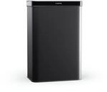 Klarstein Ber&uuml;hrungsloser 60 L Sensorm&uuml;lleimer schwarz matt - Soft-Close...