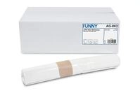 Funny LDPE M&uuml;llbeutel, 60 x 70 cm, wei&szlig;, extra stark circa 60 l, 1er Pack (1 x 250