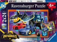 Ravensburger Puzzle Batwheels Seid Ihr bereit? - 2x24 Teile Puzzle ab 4 | 2x24 Teile