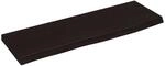 vidaXL Wandregal, Holzregal Regal Handgefertigt mit Baumkante, Wandboard...