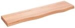 vidaXL Wandregal, Holzregal Regal Handgefertigt mit Baumkante, Wandboard...